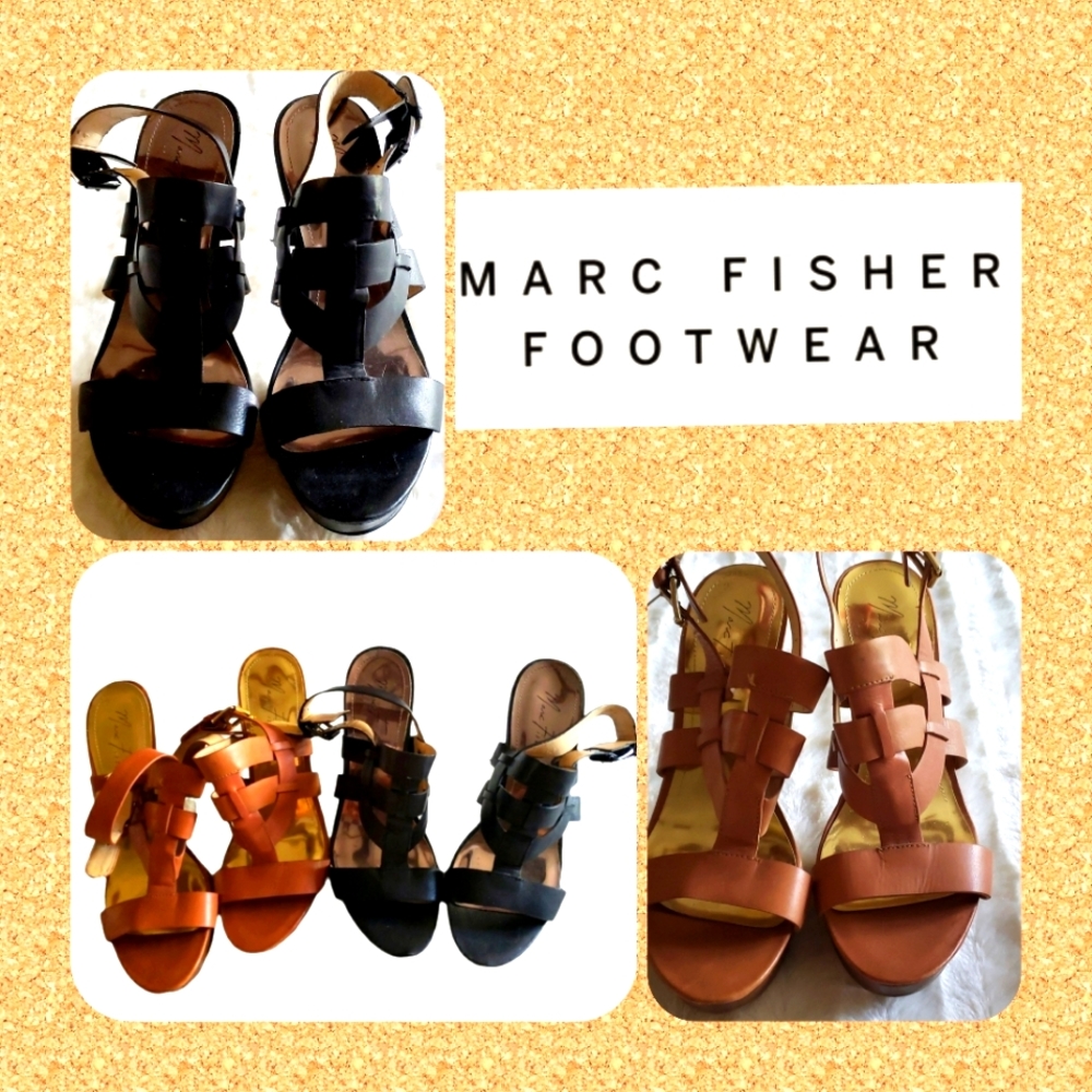TWO pr MARC FISHER heels